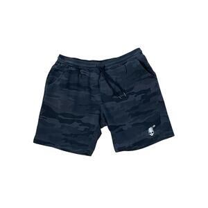 Independent Trading Co. BC Limited Men’s Size Large Black Camo Fleece Shorts